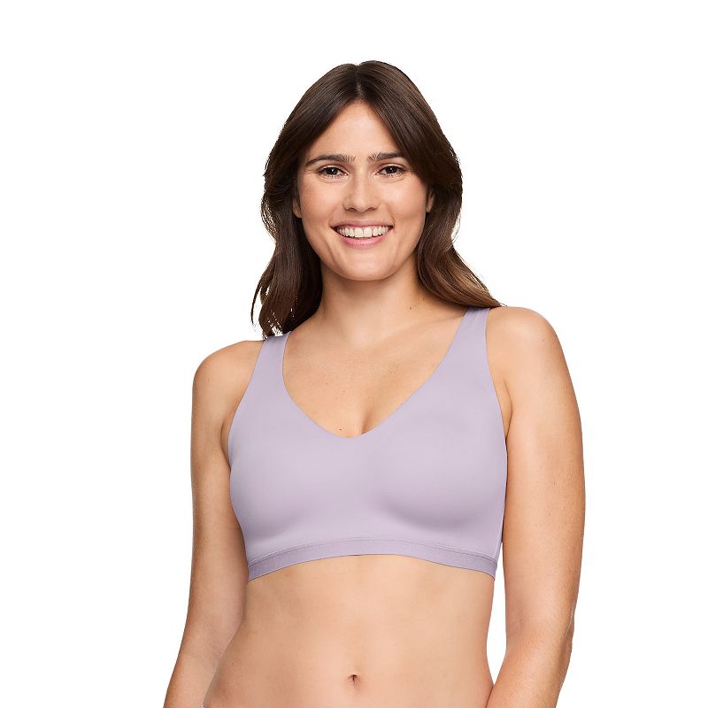Warners Cloud 9® Super Soft, Smooth Invisible Look Wireless Lightly Lined Comfort Bra RM1041A, Women's, Size: XL, Orchid Hush