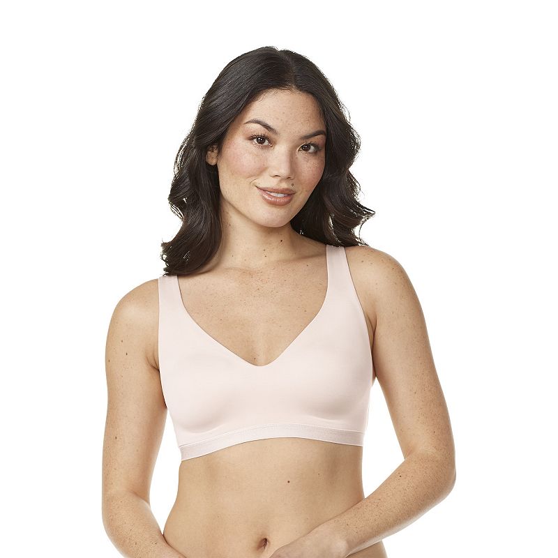 Warners Cloud 9® Super Soft, Smooth Invisible Look Wireless Lightly Lined Comfort Bra RM1041A, Women's, Size: Medium, Rosewater