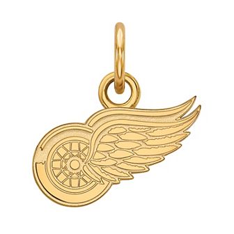 LogoArt Detroit Red Wings 10k Gold Mini Pendant