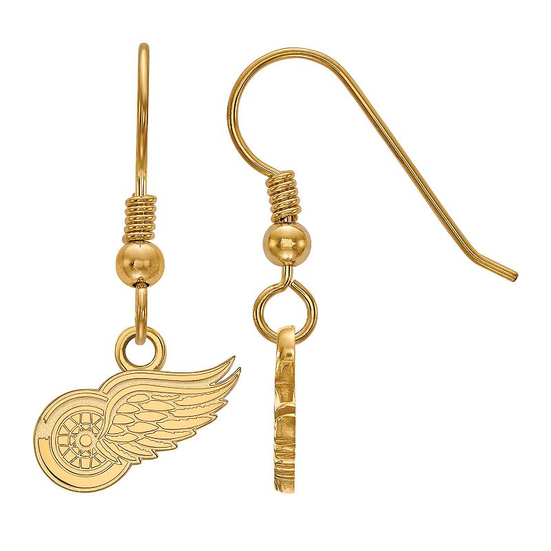 UPC 886774903521 product image for LogoArt Detroit Red Wings Sterling Silver Mini Dangle Earrings, Women's, Size: 2 | upcitemdb.com