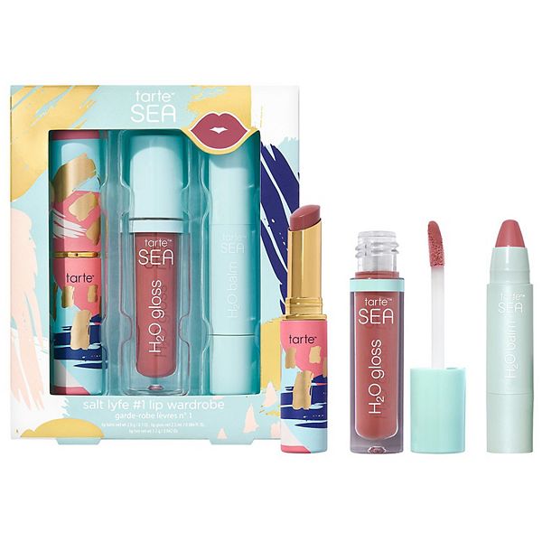 tarte SEA Salt Lyfe Mini Lip Balm and Gloss Set
