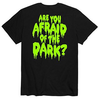 Men's Afriad Of The Dark Front Back Tee
