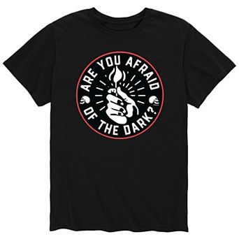 Men's Afraid Of The Dark Circle Tee