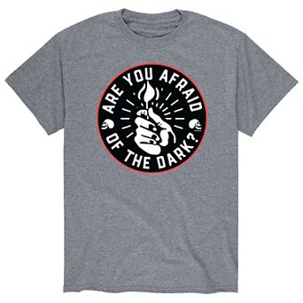 Men's Afraid Of The Dark Circle Tee