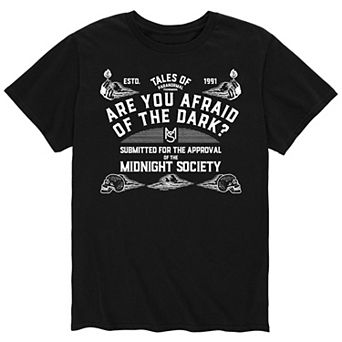 Men's Afraid Of The Dark Society Ouija Board Tee