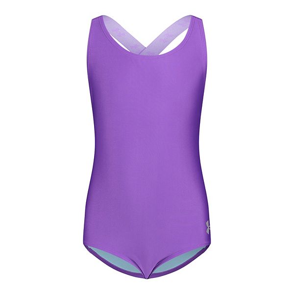 Girls 716 Under Armour Racerback OnePiece Swimsuit