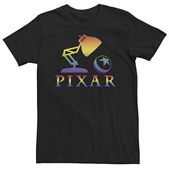 Big & Tall Disney / Pixar Luxo And Ball Gradient Portrait Tee