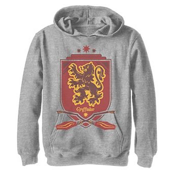 Boys 8-20 Harry Potter Gryffindor Quidditch Shield Hoodie