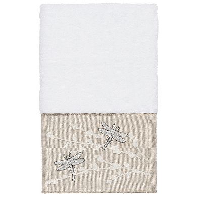 Linum Home Textiles Turkish Cotton Braelyn 3-piece Embellished Towel Set