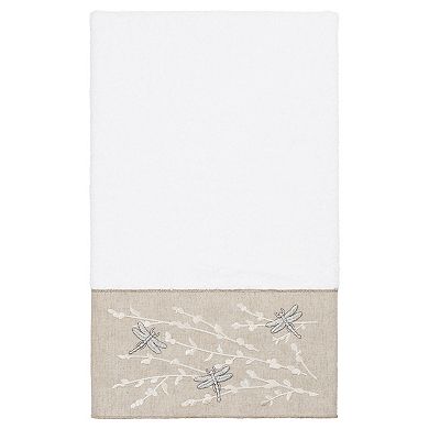 Linum Home Textiles Turkish Cotton Braelyn 3-piece Embellished Towel Set