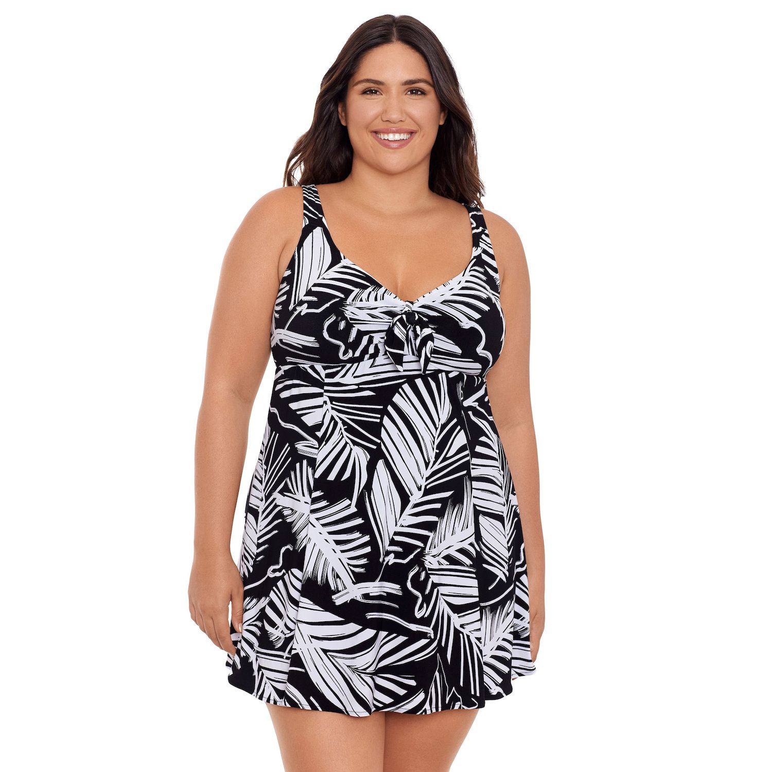 kohls bathing suits plus size