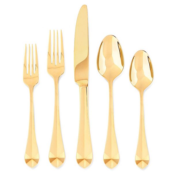 Argent Belvoir Gold 20pc. Flatware Set