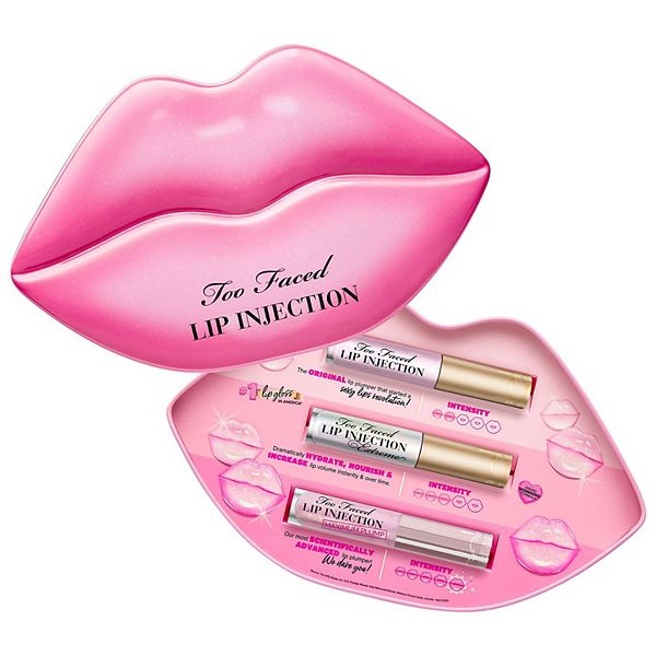 Too Faced Lip Injection Plump Challenge Instant & LongTerm Lip Plumper Set