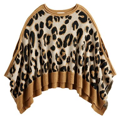 Women's Yummy Sweater Co. Poncho