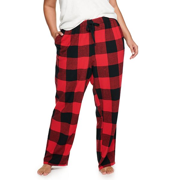 Plus Size Sonoma Goods For Life® Flannel Pajama Pants