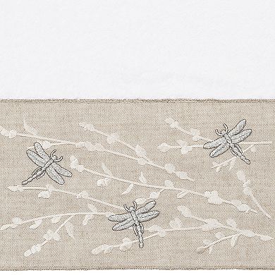 Linum Home Textiles Turkish Cotton Braelyn Embellished Bath Towel