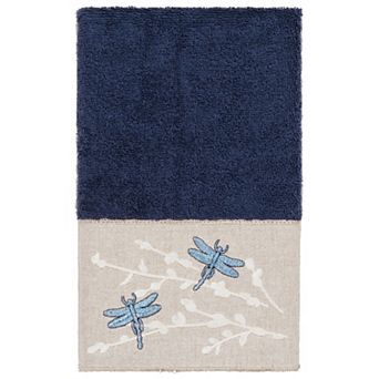 Linum Home Textiles Turkish Cotton Braelyn Embellished Hand Towel