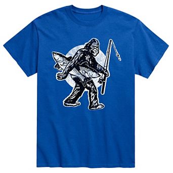 Men's Sasquatch Fishing Tee