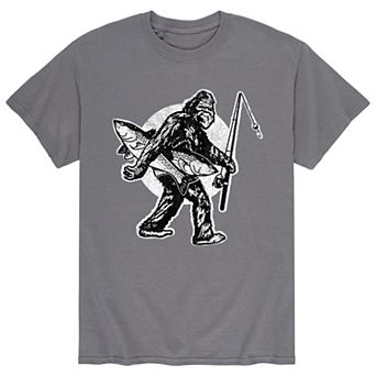 Men's Sasquatch Fishing Tee