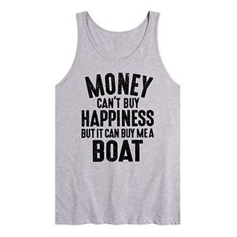 Men's Money Can't Buy Happiness Tank Top