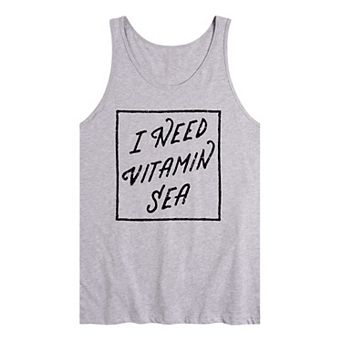 Men's I Need Vitamin Sea Tank Top
