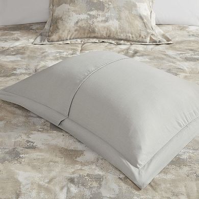 Madison Park Inspire 7-Piece Cotton Rich Comforter Set with Throw Pillows