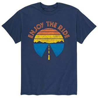Men's Enjoy The Ride Road Sunset Tee