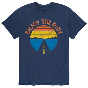 Men's Enjoy The Ride Road Sunset Tee