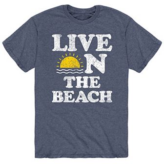 Men's Live On The Beach Tee