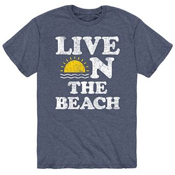 Men's Live On The Beach Tee