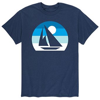 Men's Sailing Sunset Tee