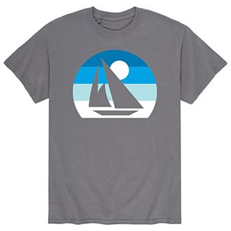 Men's Sailing Sunset Tee