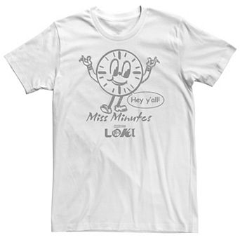 Big & Tall Marvel Loki Miss Minutes Outline Tee