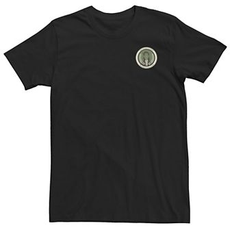 Big & Tall Marvel Loki TVA Left Chest Badge Tee