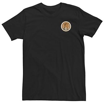 Big & Tall Marvel Loki TVA For All Time Always Left Chest Badge Tee