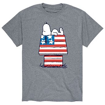 Men's Peanuts Flag House Tee