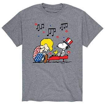 Men's Peanuts Music Tee