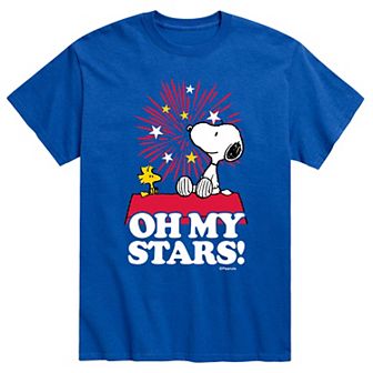 Men's Peanuts Oh My Stars Tee