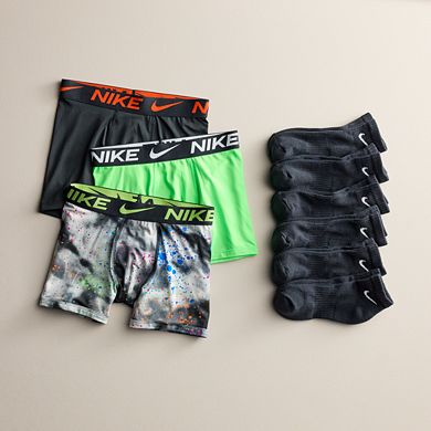 Boys Nike 6-Pack Everyday Cushioned Training Ankle Socks
