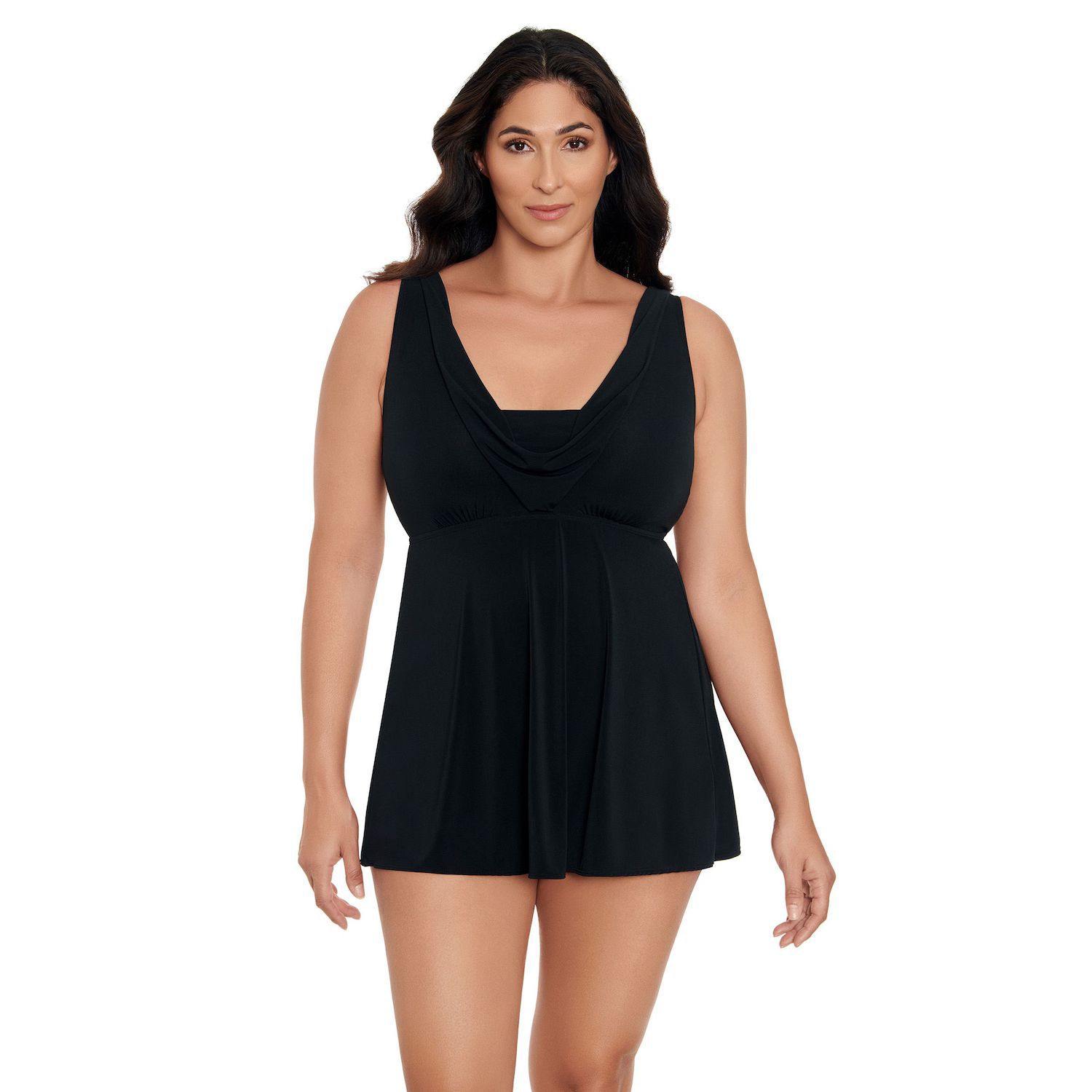 womens long swim dress