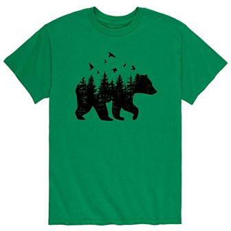 Men's Forest Bear Silhouette Tee