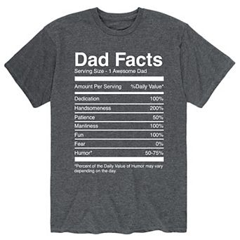 Men's Dad Facts Tee