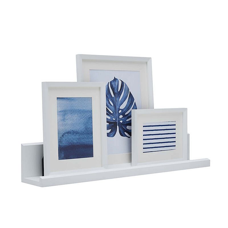 Melannco Ledge Frame 4-piece Set, White