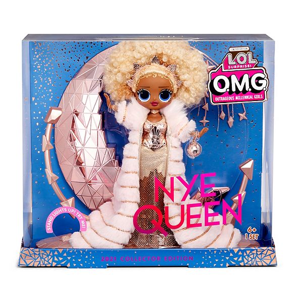 LOL Surprise O.M.G. 2021 Collector Edition NYE Queen Fashion Doll