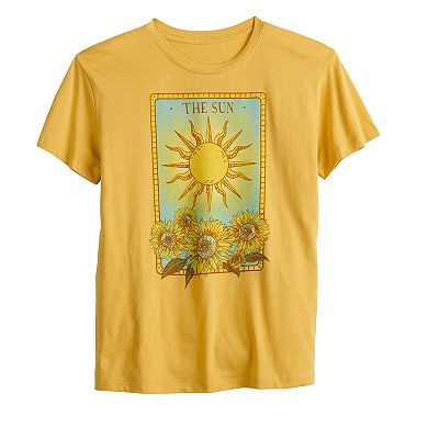 Juniors' "The Sun" Tarot Card Graphic Tee