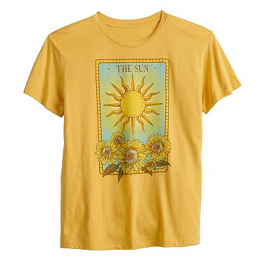 Juniors' "The Sun" Tarot Card Graphic Tee