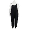 Juniors' Live To Be Spoiled Jogger Jumpsuit with Tee
