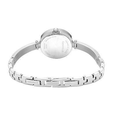 Caravelle by Bulova Women's Two-Tone Watch & Bangle Bracelet Set