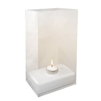 LumaBase Weighted Candleholder For Luminarias - 50 Count