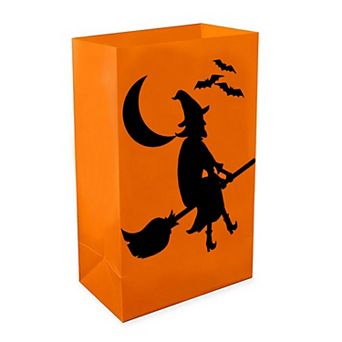 LumaBase Witch Plastic Luminaria Bags 12 pc Set